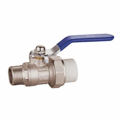 Vanne à bille Union thermofusible PPR ou PETR